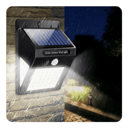 Luz Solar Led De Pared C/ Sensor